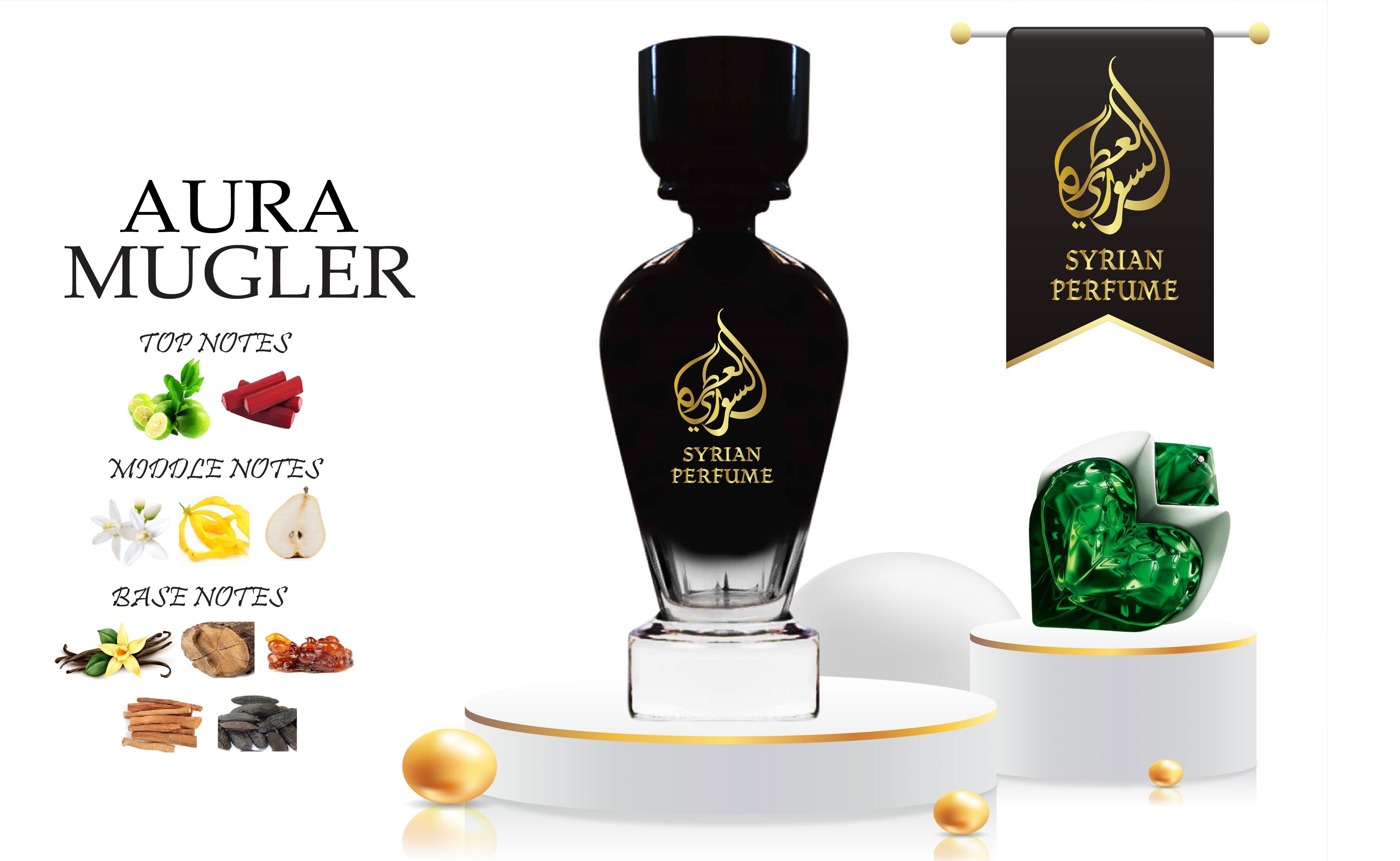 Syrian Perfume Aura Mugler 75ml For Her